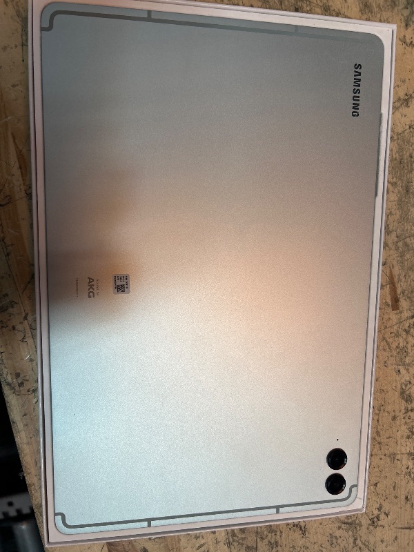 Photo 6 of ***USED - DIRTY - SCUFFED - POWERS ON - UNABLE TO TEST FURTHER - SEE PICTURES***
Samsung Galaxy Tab S9 FE+ 12.4” 128 GB Android Tablet, IP68 Water- and Dust-Resistant, Long Battery Life, Powerful Processor, S Pen, 8MP Camera, Lightweight Design, US Versio