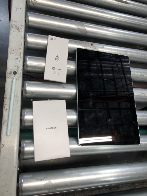 Photo 13 of ***USED - DIRTY - SCUFFED - POWERS ON - UNABLE TO TEST FURTHER - SEE PICTURES***
Samsung Galaxy Tab S9 FE+ 12.4” 128 GB Android Tablet, IP68 Water- and Dust-Resistant, Long Battery Life, Powerful Processor, S Pen, 8MP Camera, Lightweight Design, US Versio
