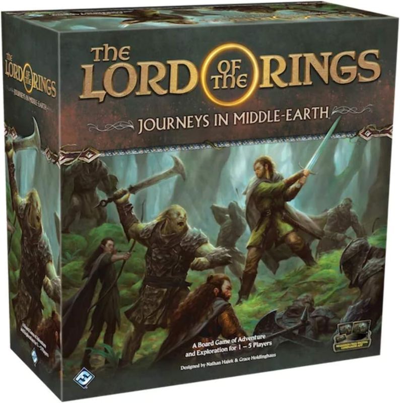 Photo 1 of ***new, in factory seal*** The Lord of the Rings Journeys in Middle-earth Board Game/ Strategy Game/ Adventure Game for Adults and Teens | Ages 14+ | 1-5 Players | Avg. Playtime 60+ Mins | Made by Fantasy Flight Games
