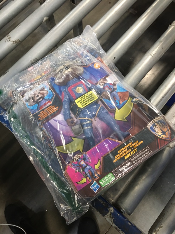 Photo 2 of ***not see that handgun*** Marvel Studios’ Guardians of The Galaxy Vol. 3 Rocket Action Figure, Super Hero Toys for Kids Ages 4 and Up, 8-Inch-Scale Action Figure