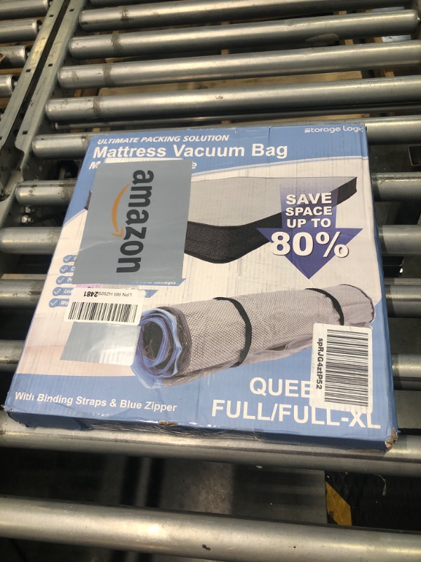 Photo 2 of (Queen/Full/Full-XL) Mattress Vacuum Bag for Moving