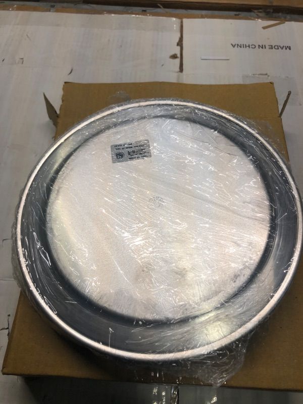 Photo 3 of ***USED***American Metalcraft TP9 TP Series 18-Gauge Aluminum Pizza Pan, Standard Weight, Wide Rim, 9-Inch,Silver (Pack of 12)