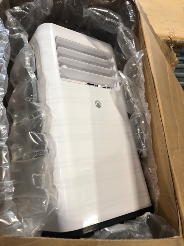 Photo 1 of 12,000 BTU Portable Air Conditioner Cools Up to 500 Sq.Ft, 3-IN-1 Energy Efficient Portable AC Unit with Remote Control & Installation Kits for Large Room, Campervan, Office, Temporary Space