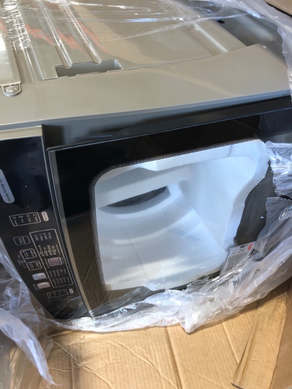 Photo 4 of ***Damage shown in last photos*** rosmena Automatic Washing Machine, Portable 25 LBS Full Washing Machine with LED Display & 10 Programs & 8 Water Levels Selections & Drain Pump, Compact Laundry Washer for Apartment, Dorm, Gold