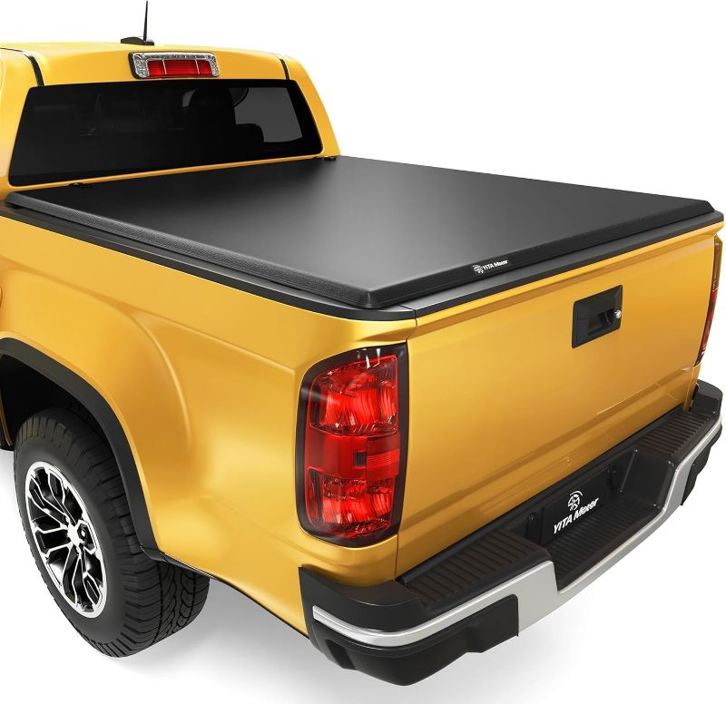 Photo 1 of AUTOSAVER88 Soft Tri-fold Truck Bed Tonneau Cover Compatible with 2009-2024 Dodge Ram 1500 (Incl. Classic & New) 5.7ft Bed Without Rambox