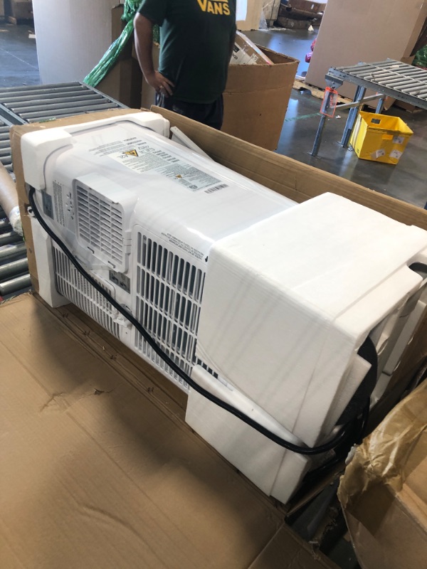 Photo 3 of 12,000 BTU Portable Air Conditioner Cools Up to 500 Sq.Ft, 3-IN-1 Energy Efficient Portable AC Unit with Remote Control & Installation Kits for Large Room, Campervan, Office, Temporary Space