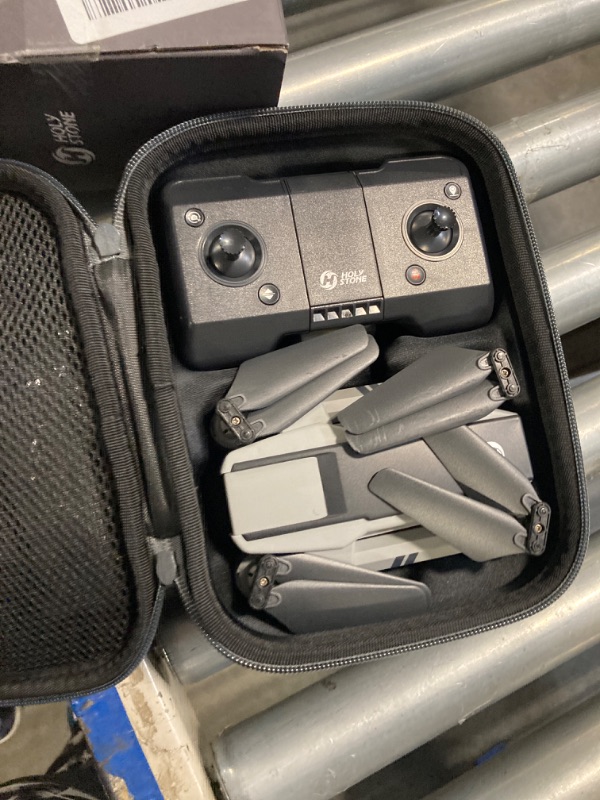 Photo 3 of ***USED***Holy Stone HS440D Drones with Camera for Adults 4K UHD Camera, Unger 249g with GPS Auto Return, Follow Me, Waypoints and Customized Carrying Case