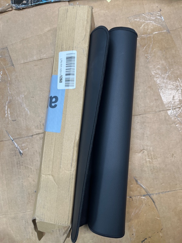 Photo 1 of ***Missing cable to link up***
Grounding Mat for Bed - Grounding Pad for Improve Sleep, Pain and Stress Relief, Anti-Slip PU Leather Grounding Healthy Therapy Mattress at Home, Office, Work with Grounding Cord (24"x16") Black 24"x16"