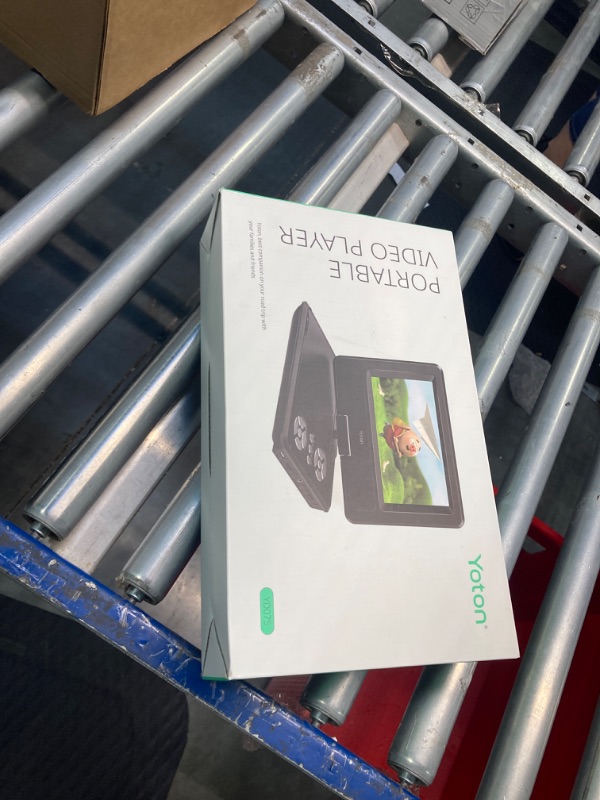 Photo 1 of ***USED***YOTON 9.5" Portable DVD Player for Kids and Car, 7.5" Swivel HD Screen with 4-6 Hours Built-in Battery, Support Sync Screen to TV, Support SD Card/USB/Multiple Disc Formats
