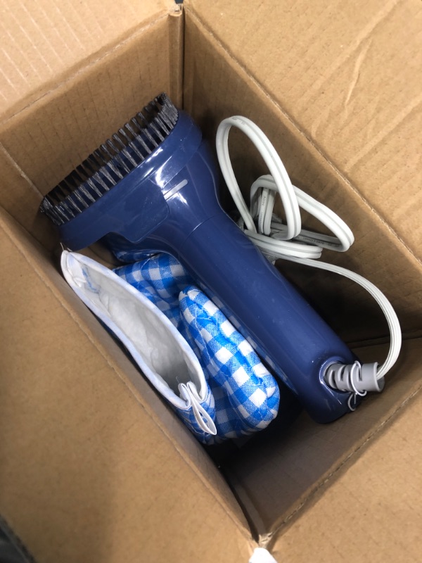 Photo 3 of ***USED***Steamer for Clothes - 1800W Powerful Steam, 2 Modes for Wet and Dry Ironing, 20-Second Fast Heat-up,Detachable Water Tank with Heat-Resistant Gloves -Removing Wrinkles.Only for 120V Countries.Blue