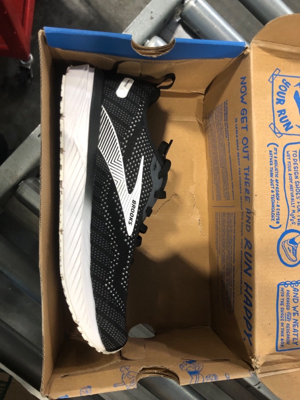 Photo 4 of *** LEFT SHOE ONLY*** Brooks Women’s Revel 6 Neutral Running Shoe - Black/Blackened Pearl/White - 9 Medium