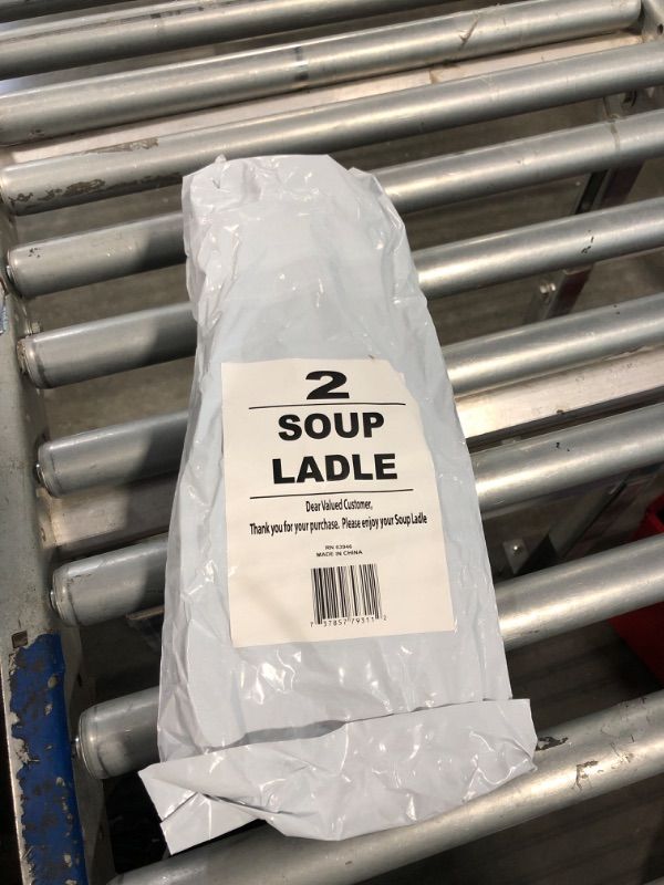 Photo 1 of Simpli-Magic 79311 Stainless Steel Soup Ladle, 2 Count Bundle, Stainless Steel, Pack of 1, 2 Count)