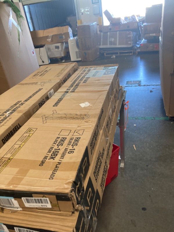 Photo 1 of CAP Hex Dumbbell Vertical Silver Rack
