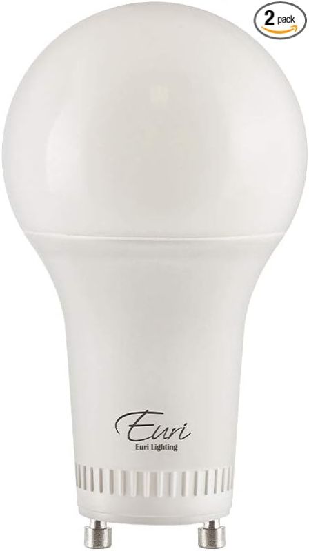 Photo 1 of 2pcs*****Euri Lighting Dimmable1100 Lumens - 11 Watt - 2700 Kelvin - LED A19 Light Bulb
