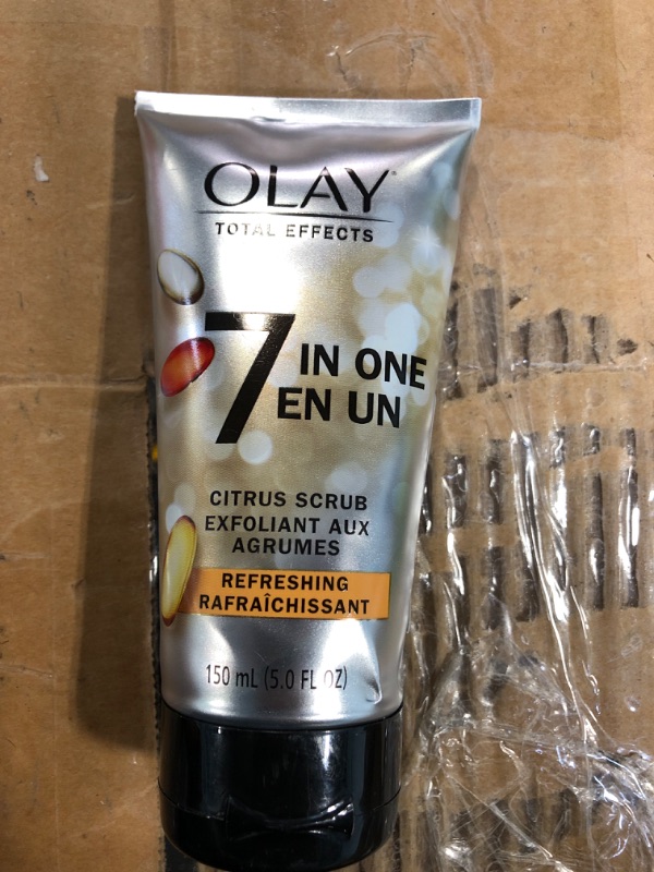 Photo 2 of  1 pack Olay Total Effects Citrus Facial Cleanser and Scrub, 5.0 Ounces 1034288029
LPNRRHZ9501596
