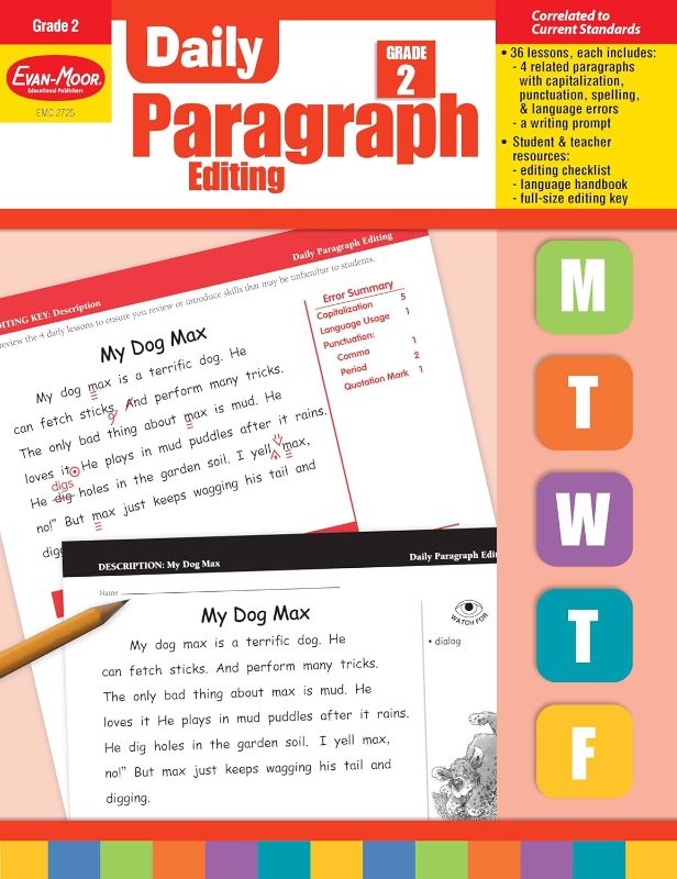 Photo 1 of ***don't know how many pages missing*** Daily Paragraph Editing, Grade 2 Teacher Edition