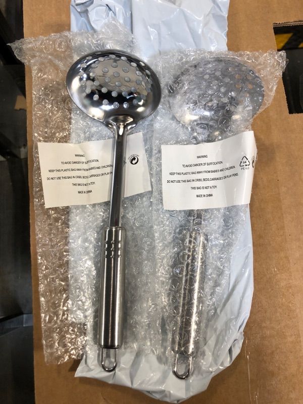 Photo 3 of ****USED*** Simpli-Magic Cooking Utensils Stainless Steel, 2 Pack Bundle(Pack of 1)