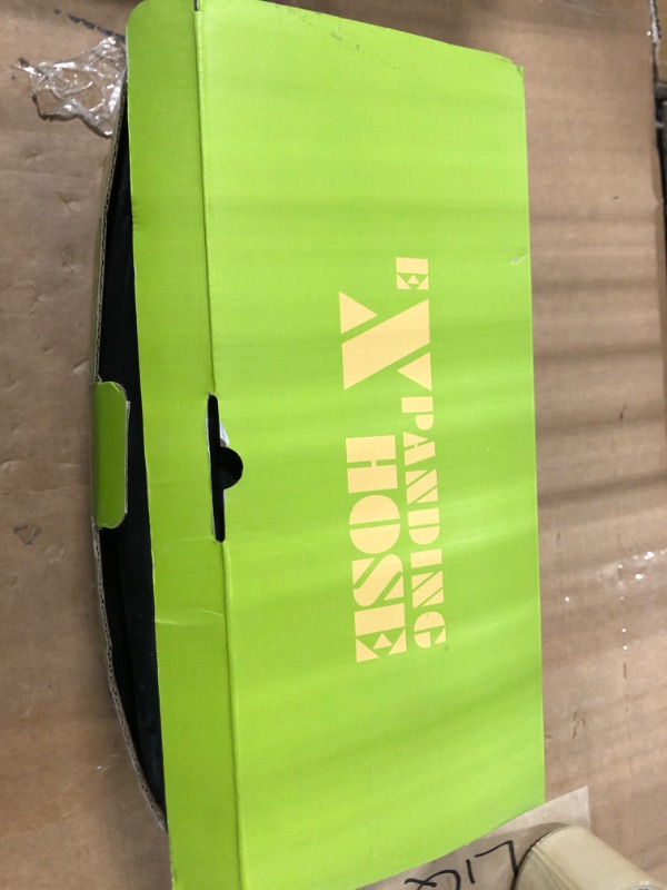 Photo 1 of 150 ft Expandable Garden Hose - Never Kink Flexible Water Hose 150ft with 10 Pattern Spray Nozzle, 3/4 Solid Brass Connectors, Retractable Latex Core - Lightweight Expanding Hose
