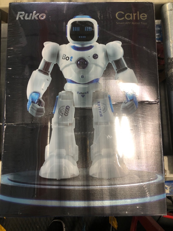 Photo 3 of ***factory sealed/untested***Ruko 1088 Smart Robots for Kids, Large Programmable Interactive RC Robot with Voice Control, APP Control, Present for 4 5 6 7 8 9 Years Old Kids Boys and Girls