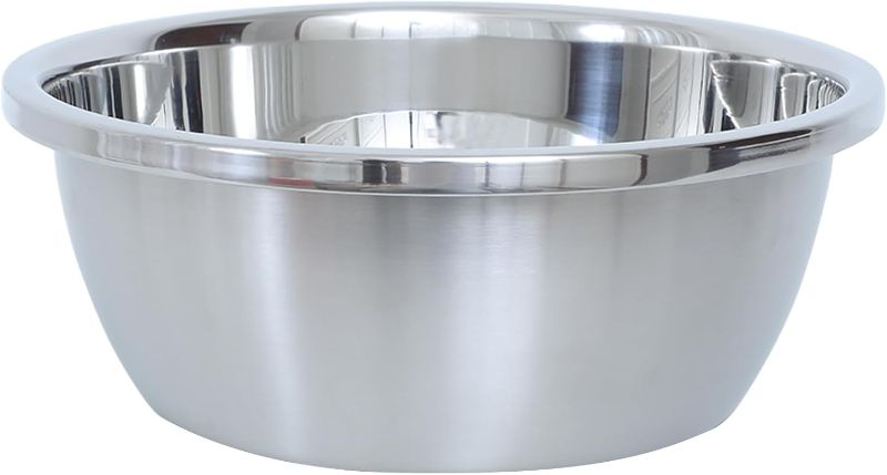 Photo 1 of 304 Stainless Steel Microporous Colander with Handle, Rice Washers Microporous Strainer Set For washing vegetables, fruits and rice, and draining cooked pasta.