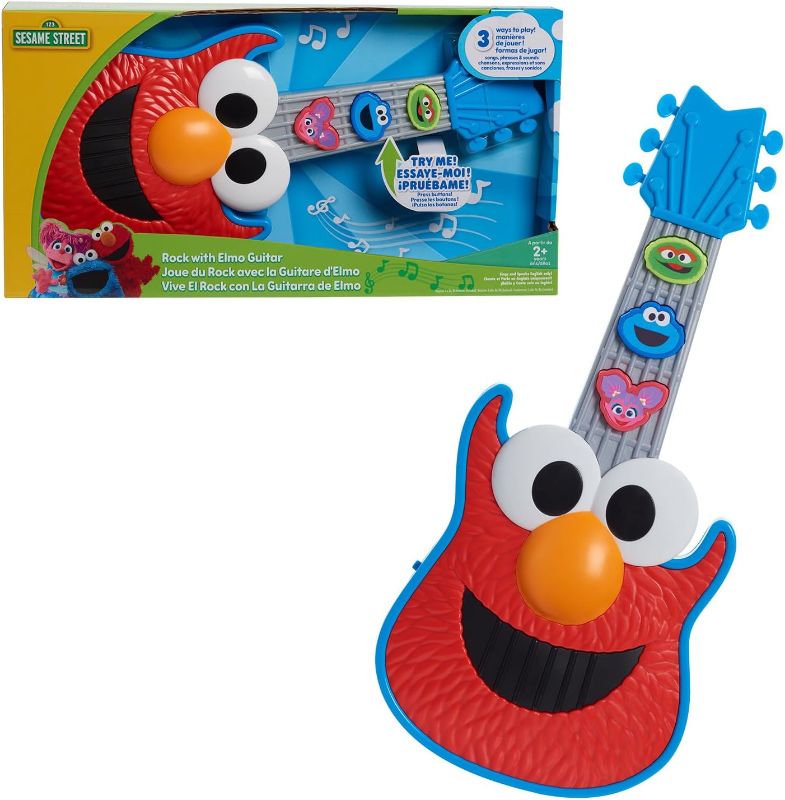 Photo 1 of ***USED***Sesame Street Elmo Guitar