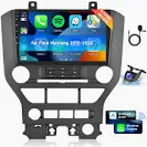 Photo 1 of [8 CORE 4G+64G] Car Radio for Ford Mustang 2015-2020 with Wireless Carplay/Android Auto, 9 Inch Android 13 IPS Touch Screen Car Stereo, Bluetooth, GPS Navi, WiFi, SWC, DSP + Backup Camera