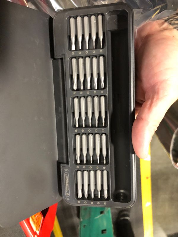 Photo 1 of ***BITS ONLY***HOTO Electric Precision Screwdriver Set, 25 in 1 Magnetic Small Screwdriver Set, Mini Electric Screwdriver Set for Eyeglasses, Electronics, Watches, Phones, Laptops, Cameras Repair Kit