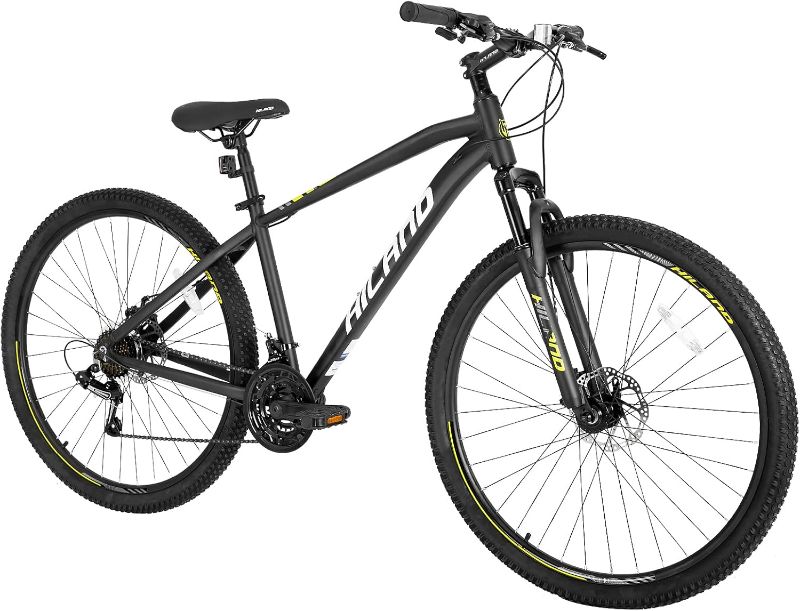 Photo 1 of ***USED***MISSING PIECES***Hiland 29 Inch Mens Mountain Bike, 17/19 Aluminum Frame, 21 Speeds, Dual Disc Brakes, Suspension Fork Bicycle for Men Adult
