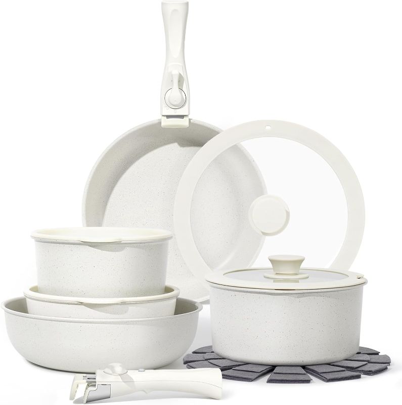 Photo 1 of 15Pcs Pots and Pans Set Non Stick