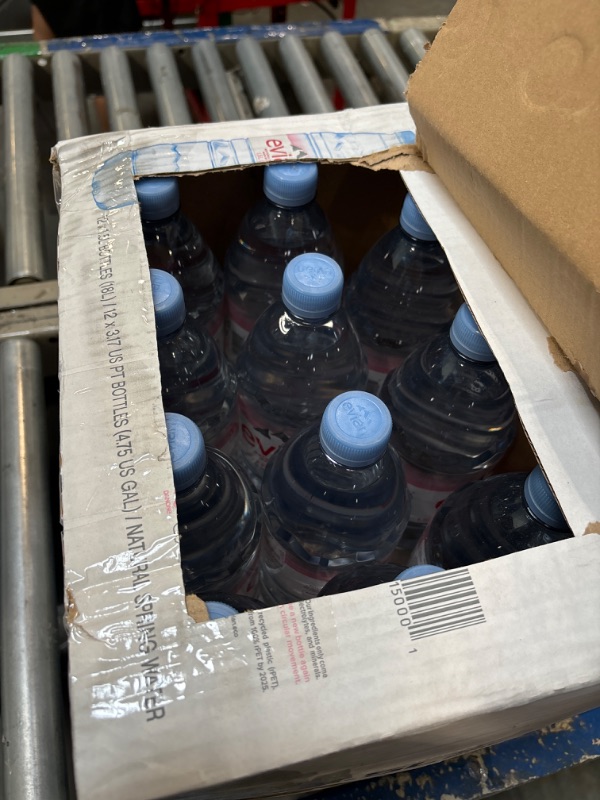 Photo 1 of ***EXPIRES 01/13/2025***evian Natural Spring Water 11 pack, 1.5L (50.7 FL OZ)