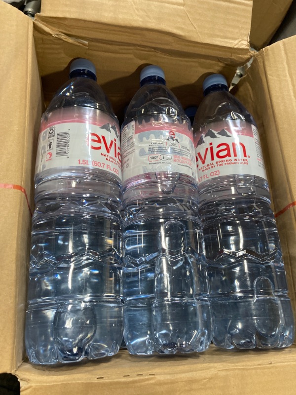 Photo 3 of ***DAMAGE BOX*** evian Natural Spring Water