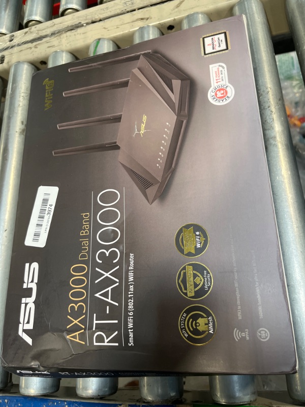 Photo 2 of AX3000 Dual Band WiFi 6 (802.11ax) Router