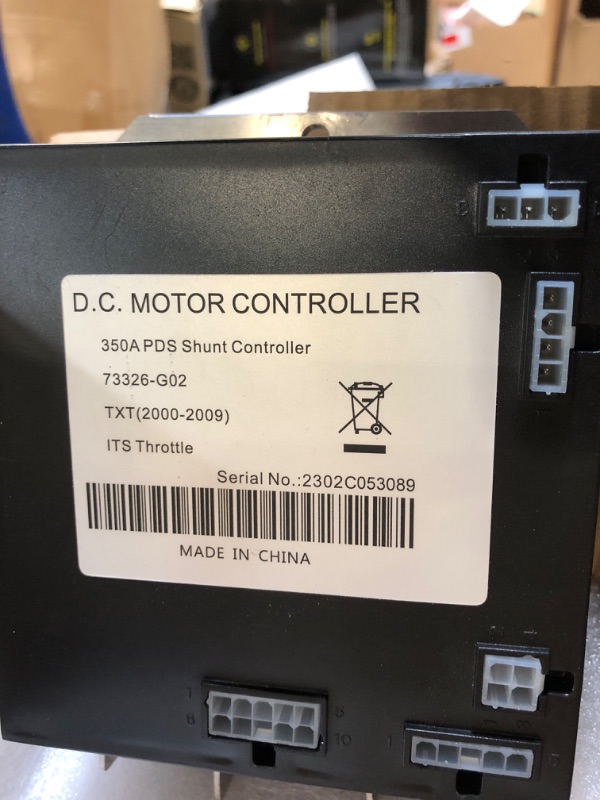 Photo 3 of 36V 350A Cart Motor Controller, Replacement for TXT Electric PDS Cart 2000?2009, Motor Controller with High Strength Metal & ABS Construction