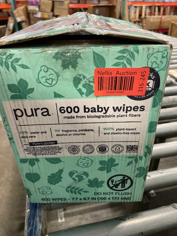 Photo 3 of ****7****Baby Wipes 7 x 60 Wipes (600 Wipes)