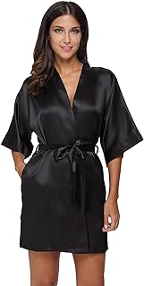 Photo 1 of 
The Bund
Women's Silk Robes for Bride Bridesmaid Short Satin size M