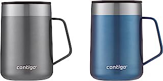 Photo 1 of ***One is dented***
Contigo
Streeterville Stainless Steel Travel Mug with Splash-Proof Lid, Sake;Blue Corn, 14 Ounces, 2-Pack