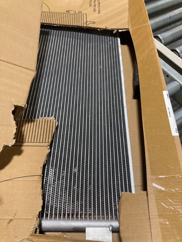 Photo 2 of A-Premium Air Conditioning A/C Condenser Compatible with Cadillac Escalade ESV & Chevrolet Silverado 1500/2500/3500, Suburban 1500/2500/3500, Tahoe & Hummer H1, H2 & More, Replace# 20913751, 25967385
