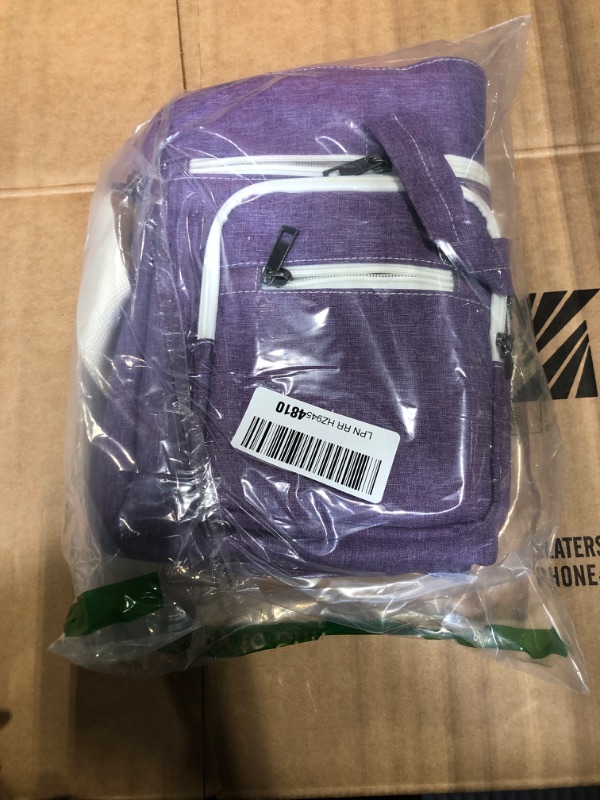 Photo 2 of ***USED***DACHEE 15-15.6 inch Laptop Shoulder Bag, for MacBook Pro 16, Hp Lenovo Dell 14 inch Waterproof Messenger Bag Case Sleeve (New Purple, 15 inch/15.6 inch)