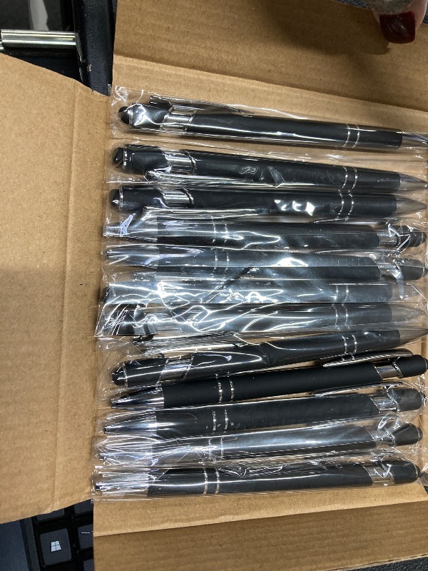 Photo 1 of 12 Pack Black Ballpoint Pen