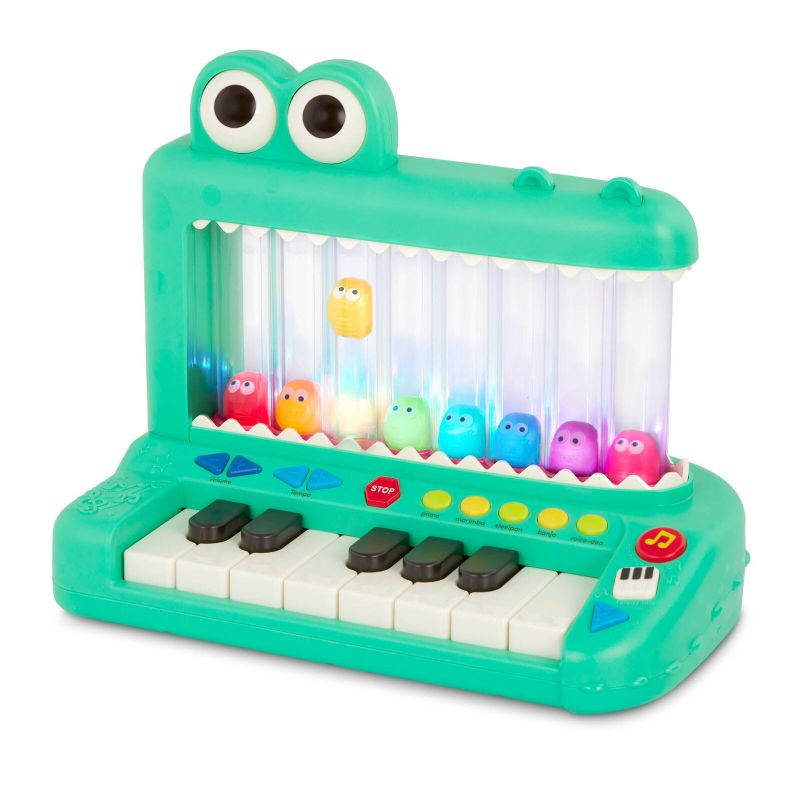 Photo 1 of Battat Croco Pop PianoToyKeyboard with Songs Sounds Lights,Baby and Toddler Toys
