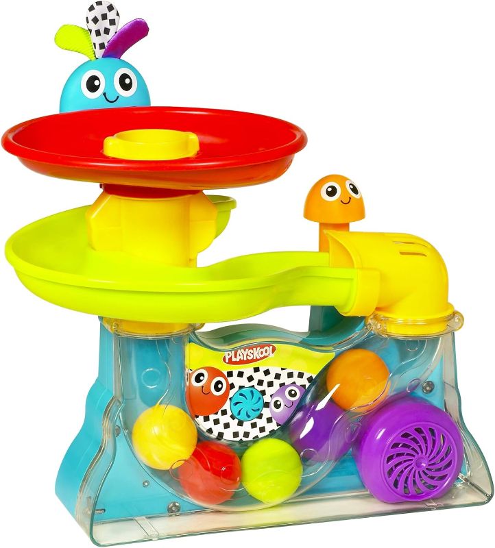 Photo 1 of Hasbro Playskool Busy Ball Popper Toy for Toddlers and Babies 9 Months and Up with 5 Balls