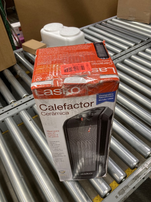 Photo 2 of 1500-Watt Portable Ceramic Heater for Tabletop or Floor