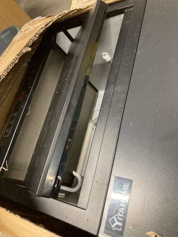 Photo 1 of YITAHOME 2 Way Water Inlet Commercial Ice Maker Machine 100LBS/24H, Tap Water & Bottom Loading, 33LBS Storage Bin, Under Counter Ice Machine with Stainless Steel Ice Scoop, Ice Bucket