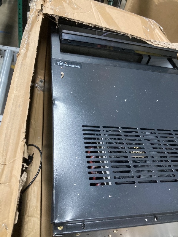 Photo 1 of YITAHOME 2 Way Water Inlet Commercial Ice Maker Machine 100LBS/24H, Tap Water & Bottom Loading, 33LBS Storage Bin, Under Counter Ice Machine with Stainless Steel Ice Scoop, Ice Bucket