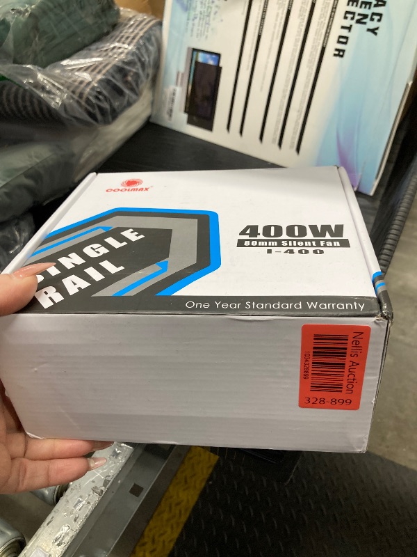 Photo 1 of Coolmax I-400 400W ATX 12V V2.0 Power Supply (not Compatible with PCI-E)