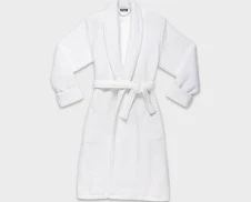 Photo 1 of Classic Turkish Towels CTT - Luxury 100% Turkish Cotton Terry Cloth Bath Robe for Women & Men, 400 GSM Soft & Plush Long Robe