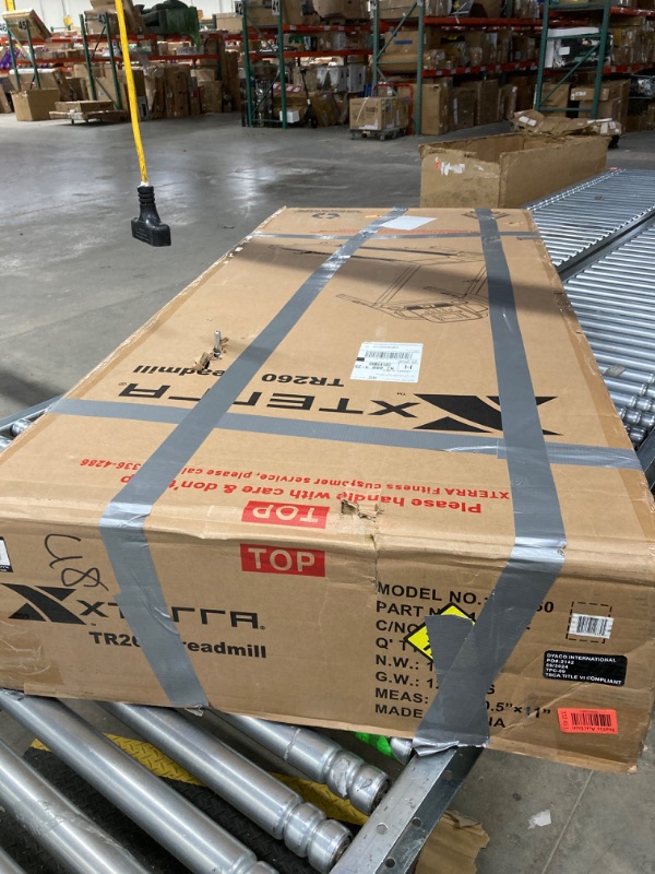 Photo 1 of  (( PARTS ONLY )) XTERRA Fitness TR260 Folding Smart Treadmill, 250 LB Weight Capacity, 2.25HP Motor, Multiple Levels of Incline, 12 Preset Programs, XTERRA+ Fitness App Included with Purchase