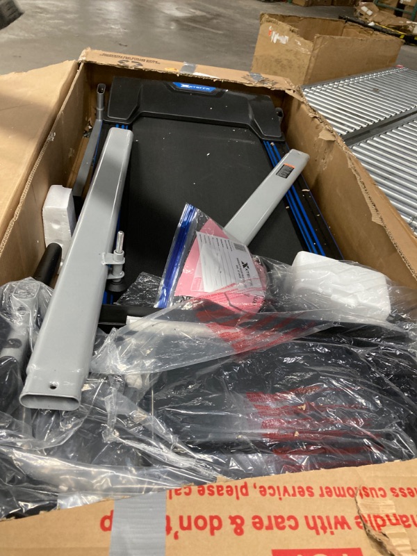 Photo 1 of  (( PARTS ONLY )) XTERRA Fitness TR260 Folding Smart Treadmill, 250 LB Weight Capacity, 2.25HP Motor, Multiple Levels of Incline, 12 Preset Programs, XTERRA+ Fitness App Included with Purchase