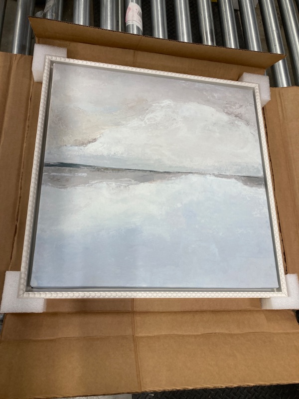 Photo 2 of Amanti Art Subtle Coastal by Hannah Dawson Framed Wall Art Print