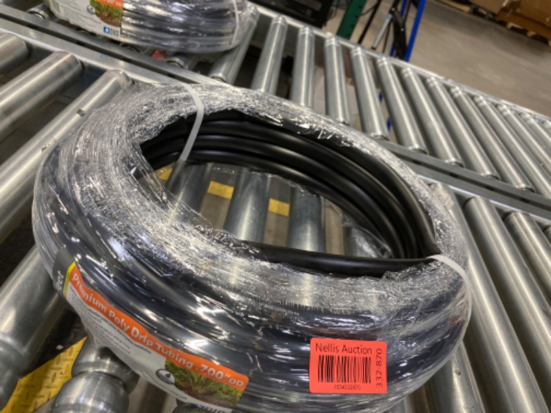 Photo 1 of 1/2 in. (.700 O.D.) x 50 ft. Poly Drip Irrigation Tubing